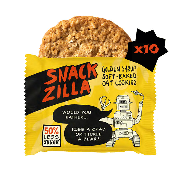 Golden Syrup Soft Baked Oat Cookies